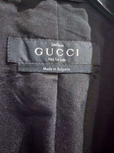 gucci worker uniform|are Gucci uniforms legal.